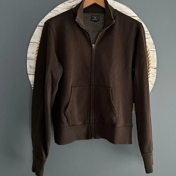 VTG Lucky Brand Lotus Zip Sweatshirt Jacket - Picture 5 of 9